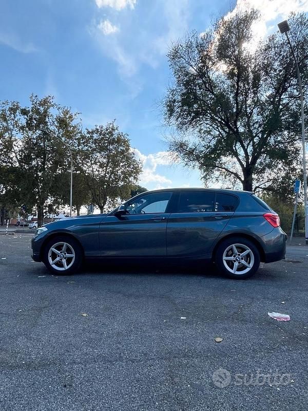Usata BMW 116 109 CV (80 kW) 2015 Grigio Utilitaria