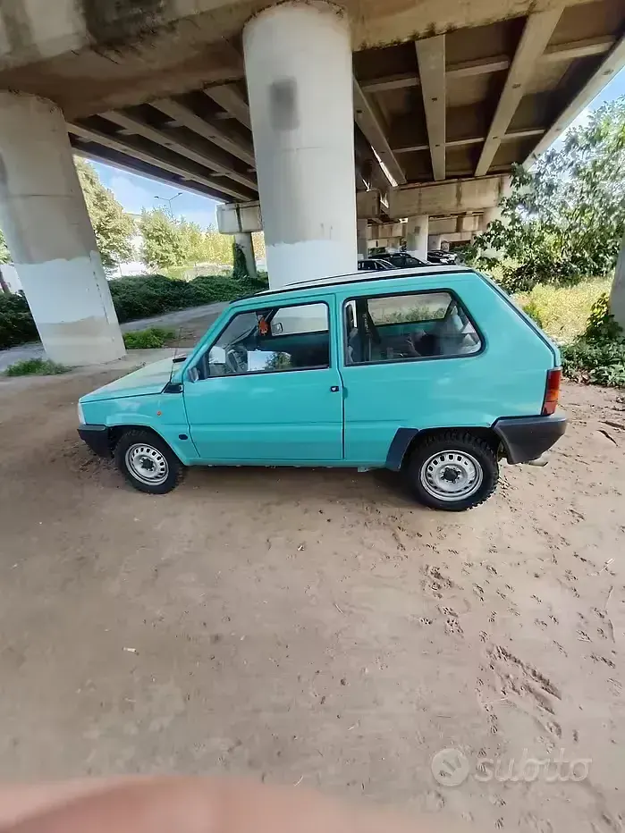 Usata Fiat Panda 39 CV (28 kW) 1997 Verde Berlina