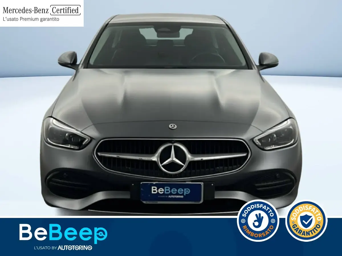 Usata Mercedes C200 204 CV (150 kW) 2022 Grigio metallizzato Berlina