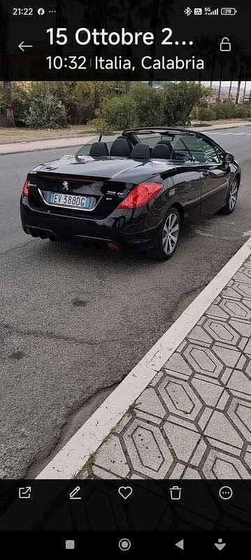 Usata Peugeot 308 CC Allure 114 CV (83 kW) 2014 Cabrio
