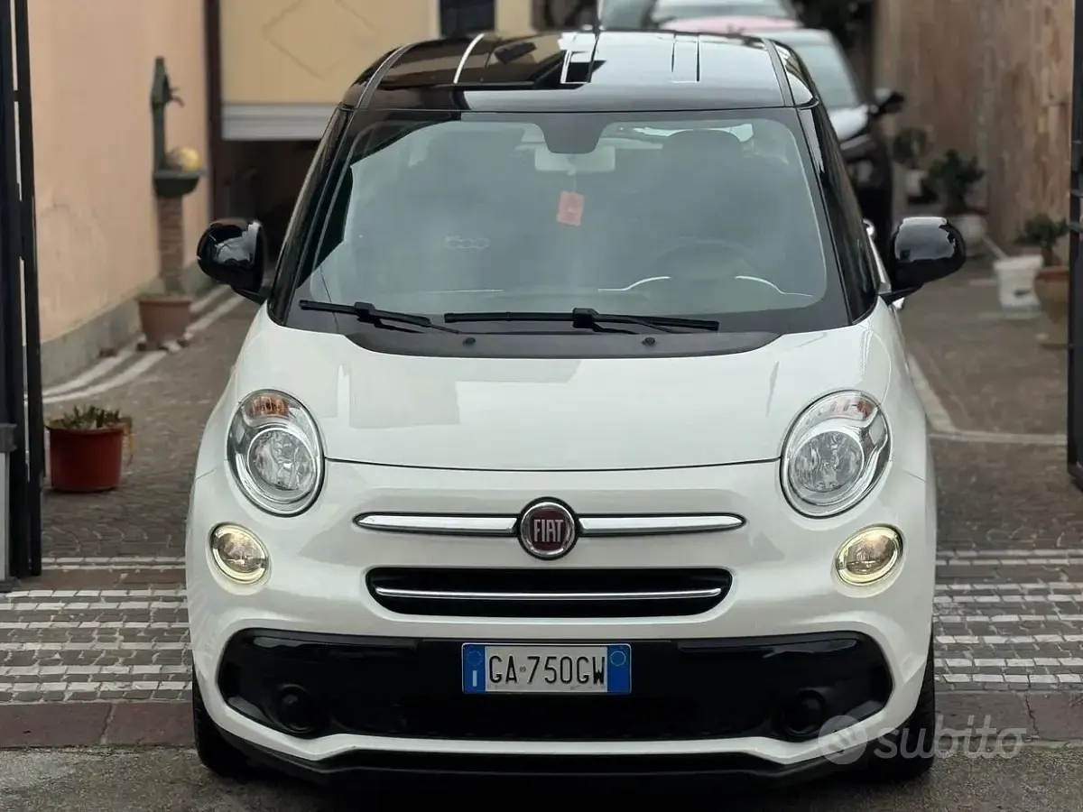Usata Fiat 500L Mirror 95 CV (69 kW) 2020 Bianco Monovolume