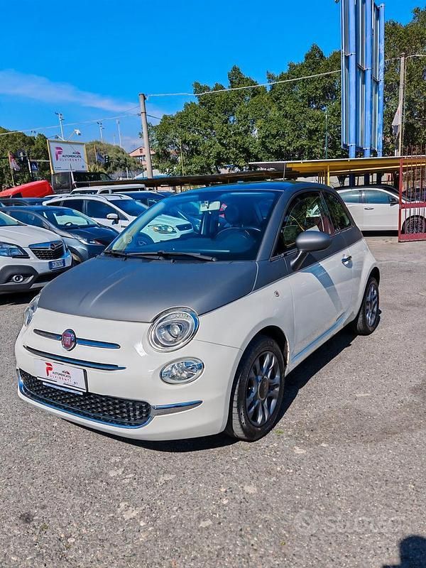 Usado Fiat 500C Collezione 95 CV (69 kW) 2018 Blanco Descapotable