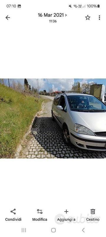 Usata Ford Galaxy 130 CV (95 kW) 2005 Grigio Monovolume
