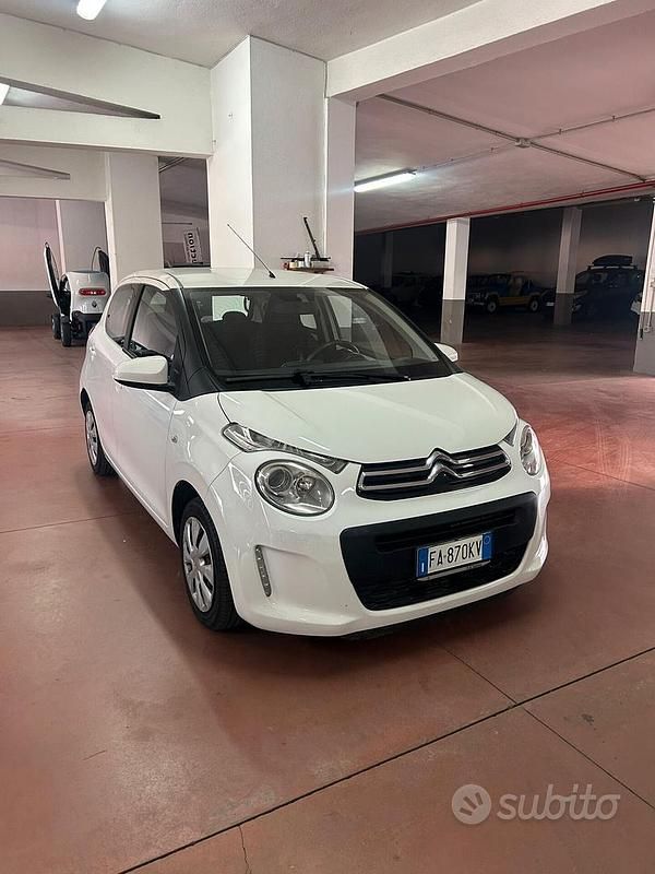 Usata Citroën C1 Feel 69 CV (50 kW) 2015 Bianco Utilitaria