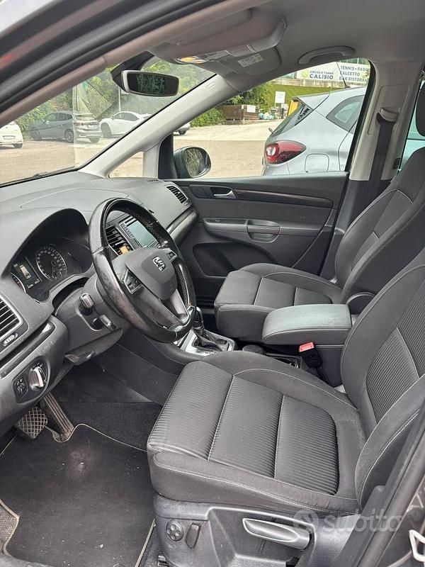 Usata Seat Alhambra 150 CV (110 kW) 2016 Grigio Monovolume