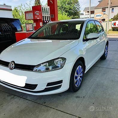 Usata VW Golf VII Trendline 85 CV (62 kW) 2013 Bianco Berlina