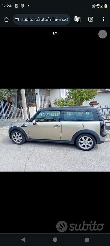 Usata Mini Cooper 2009 Utilitaria