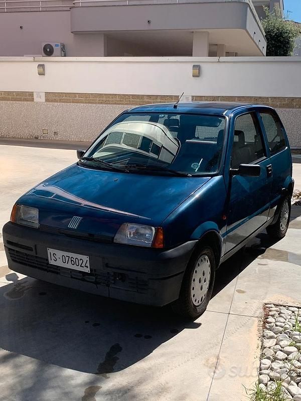 Usata Fiat Cinquecento 41 CV (30 kW) 1992 Blu Utilitaria