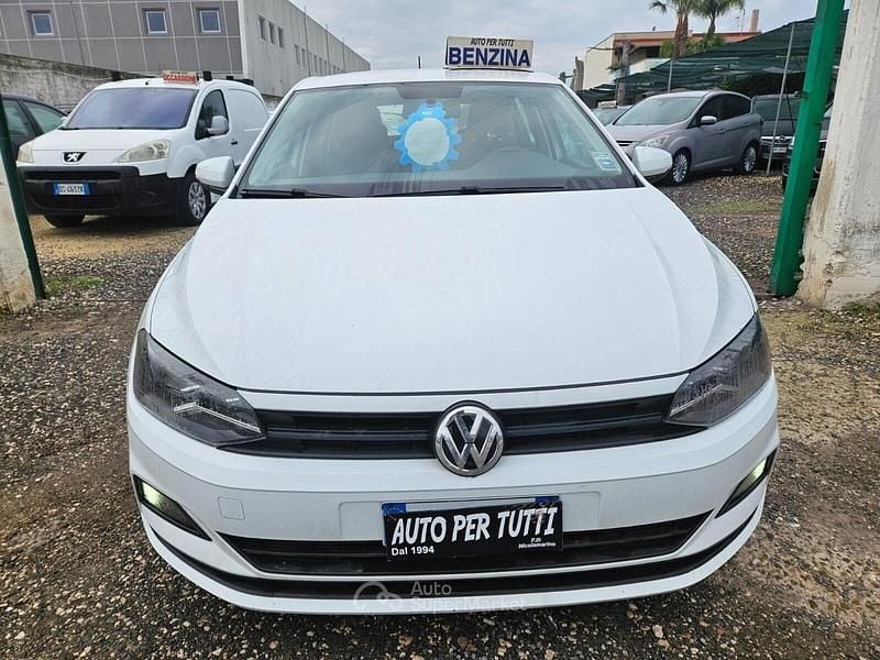 Usata VW Polo Comfortline 75 CV (55 kW) 2018 Bianco Berlina