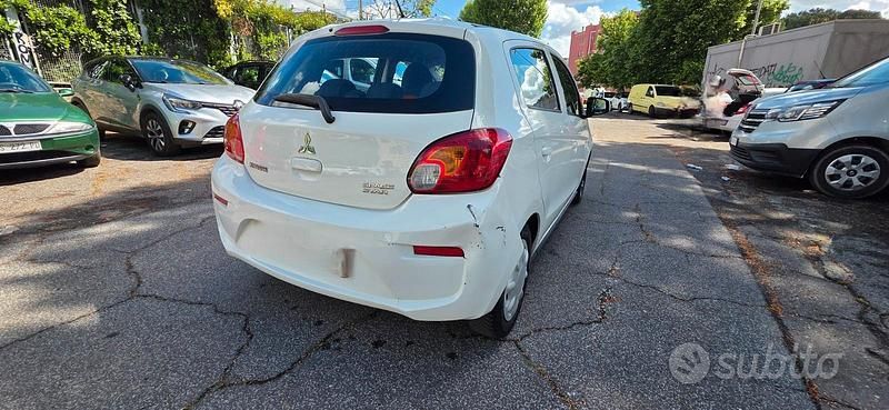 Usata Mitsubishi Space Star 2018 Bianco Utilitaria