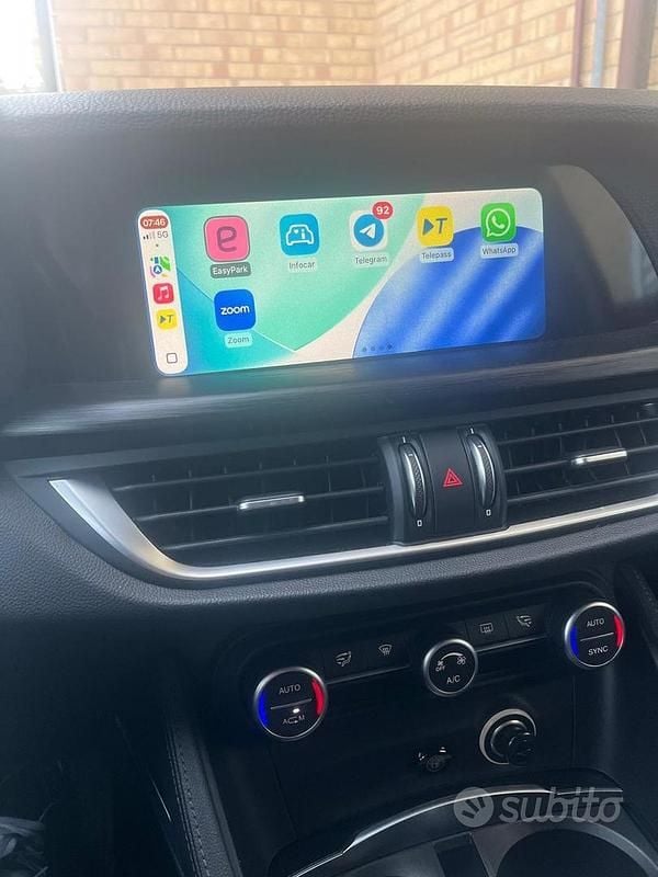 Usata Alfa Romeo Stelvio Executive 210 CV (154 kW) 2019 Nero SUV