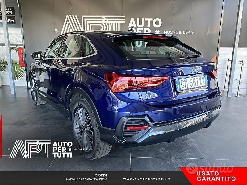 Usata Audi Q3 Sportback Business Plus 200 CV (147 kW) 2023 Blu SUV