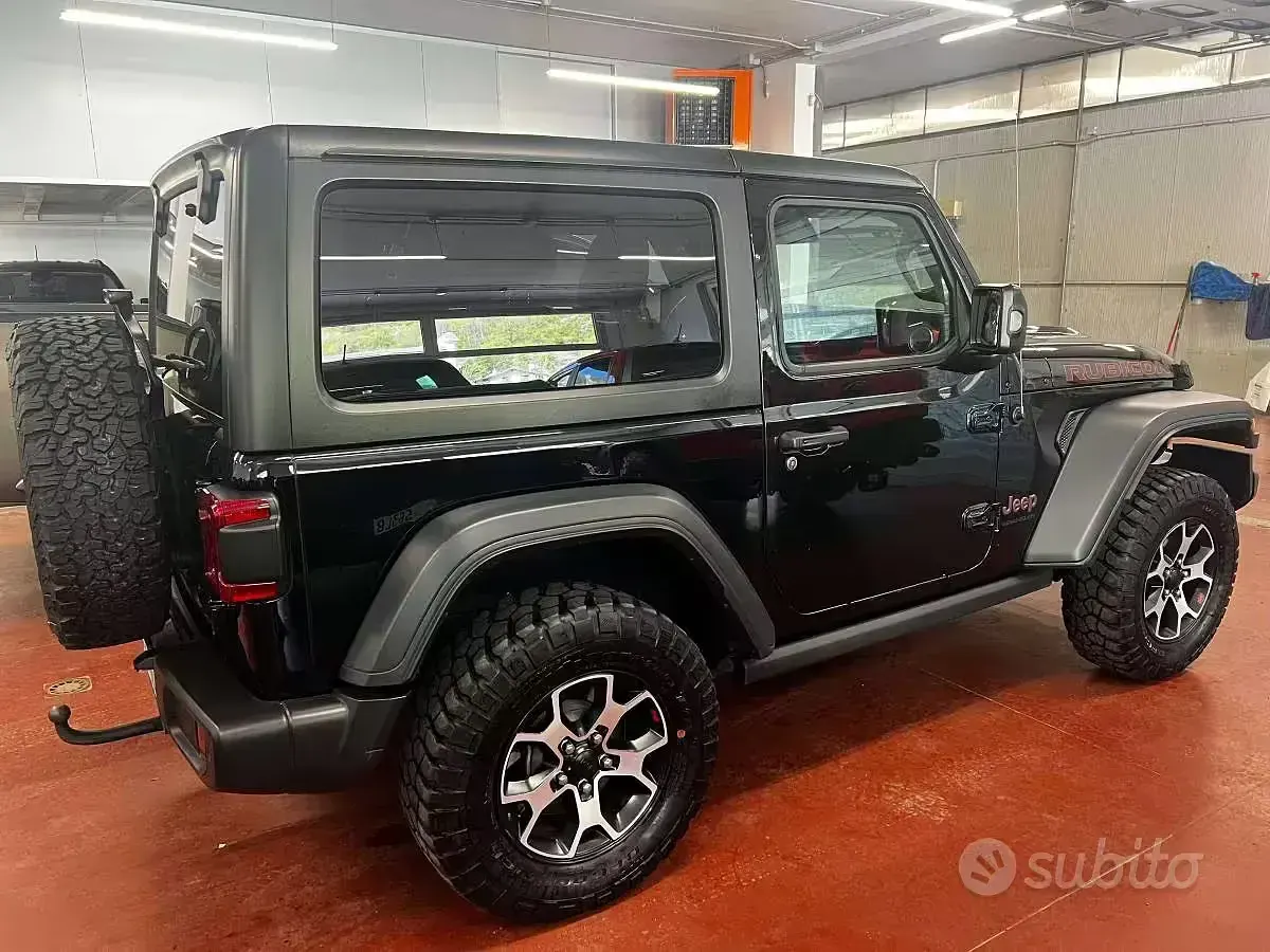 Usata Jeep Wrangler Rubicon 272 CV (200 kW) 2020 Nero SUV