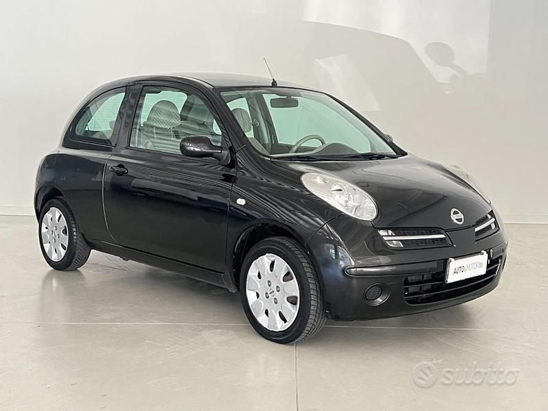Usata Nissan Micra Acenta 80 CV (58 kW) 2006 Nero Utilitaria