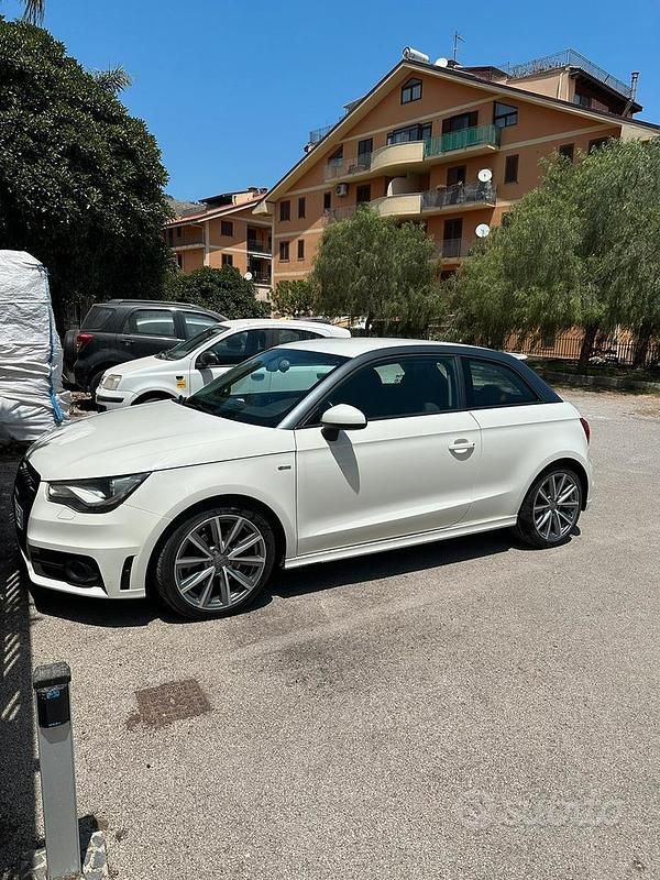 Usata Audi A1 S-Line 122 CV (89 kW) 2010 Bianco Utilitaria