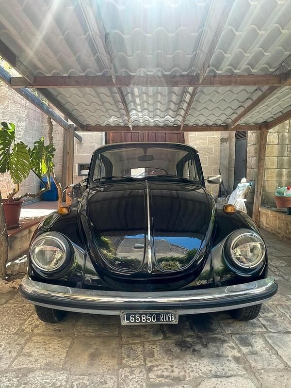 Usata VW Beetle Cabriolet 43 CV (31 kW) 1973 Nero Cabrio