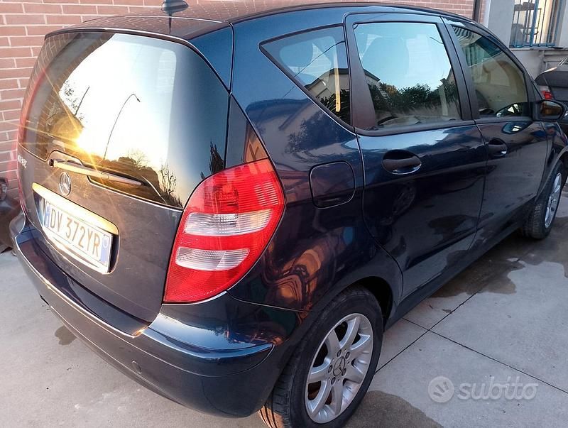 Usata Mercedes A150 2007 Blu Berlina