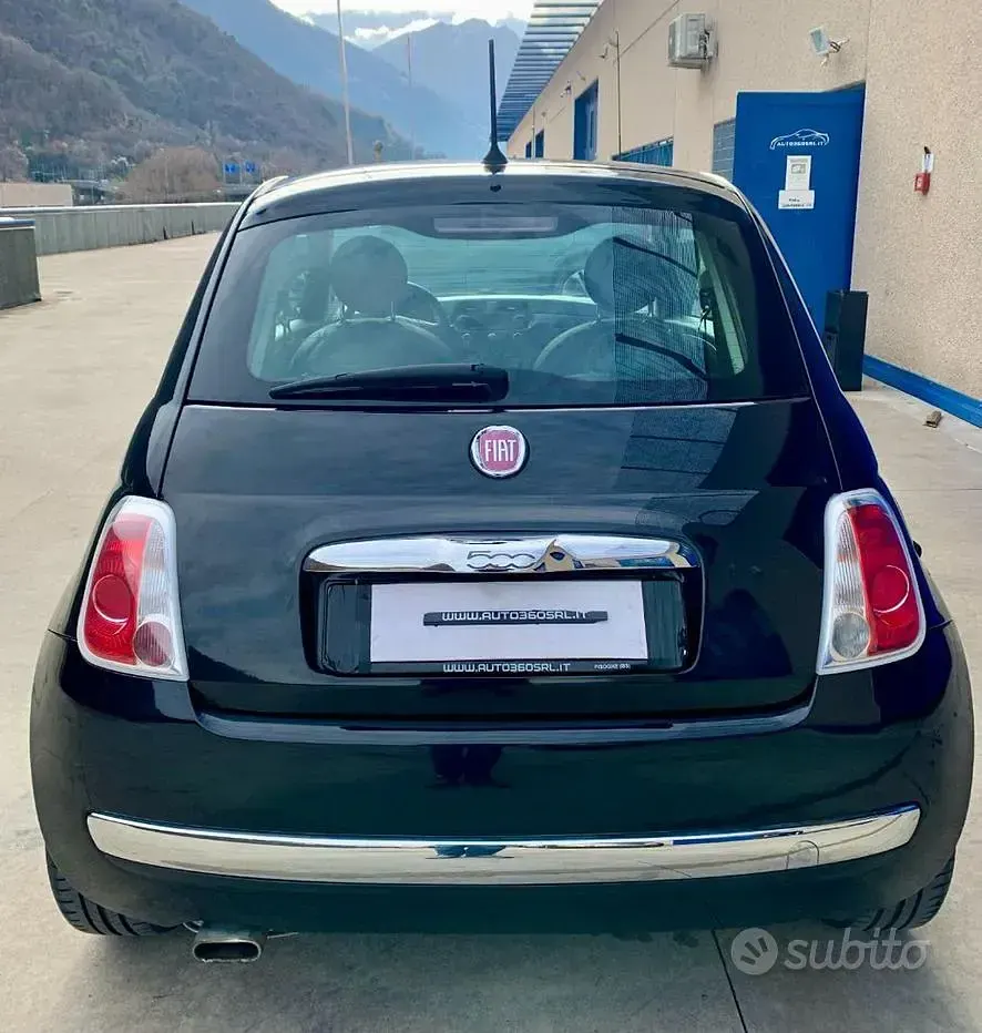 Gebraucht Fiat 500 Lounge 69 PS (50 kW) 2014 Schwarz Kleinwagen