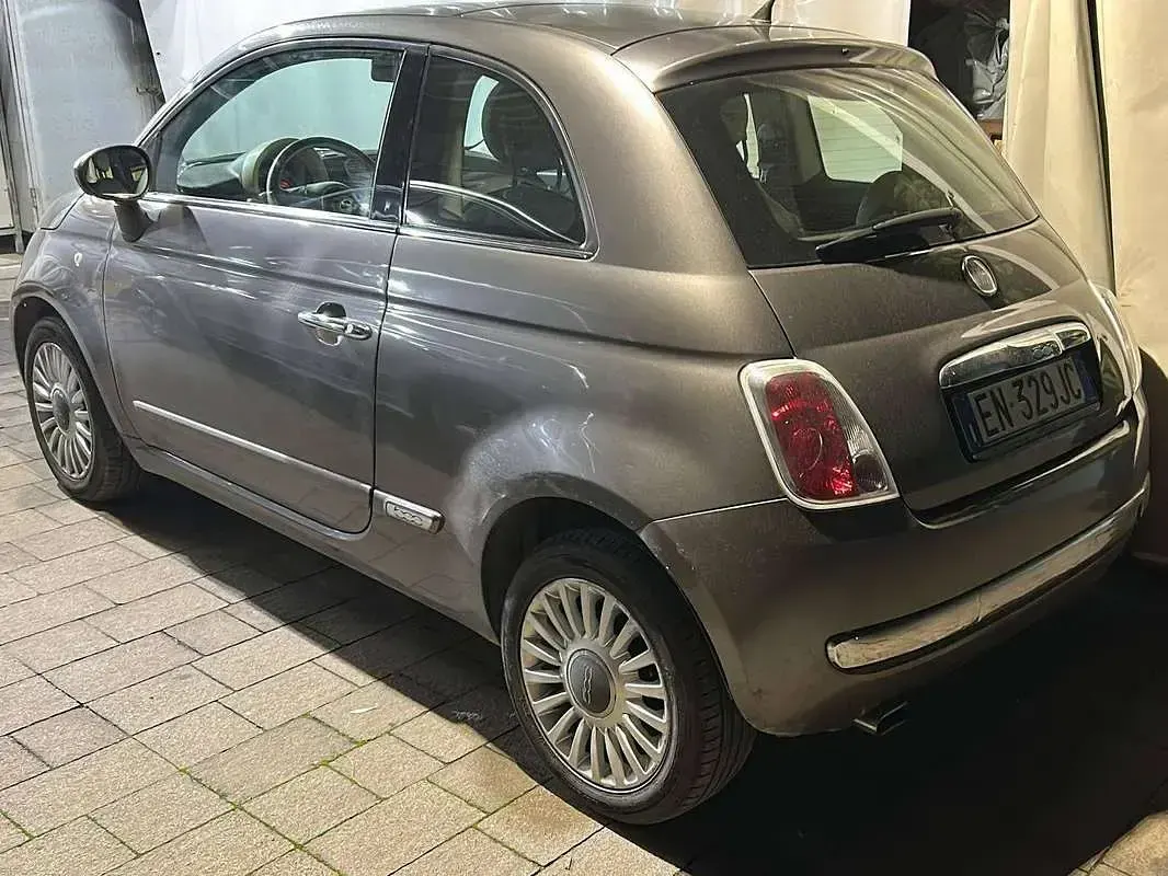 Usata Fiat 500 Lounge 95 CV (69 kW) 2012 Grigio Utilitaria