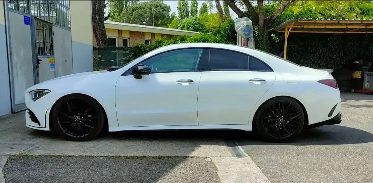 Usata Mercedes CLA200 Premium 150 CV (110 kW) 2019 Bianco Coupé