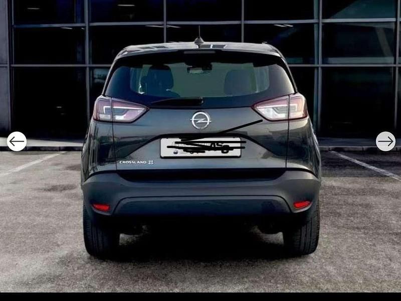 Usata Opel Crossland X 82 CV (60 kW) 2018 Nero SUV