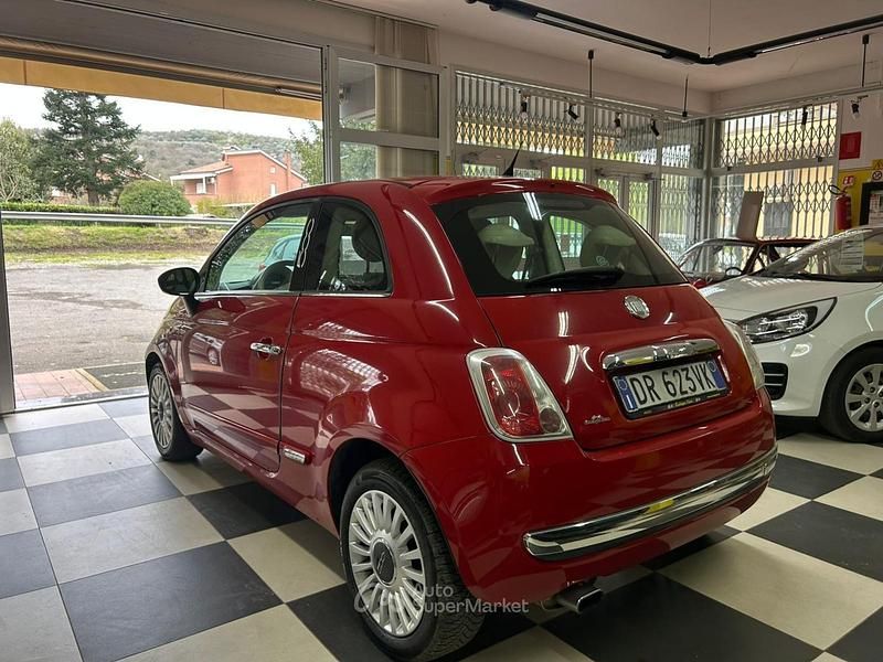 Usata Fiat 500 69 CV (50 kW) 2008 Rosso Berlina