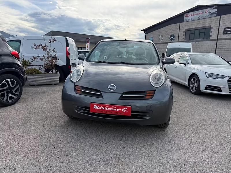 Usata Nissan Micra Acenta 82 CV (60 kW) 2005 Grigio Berlina