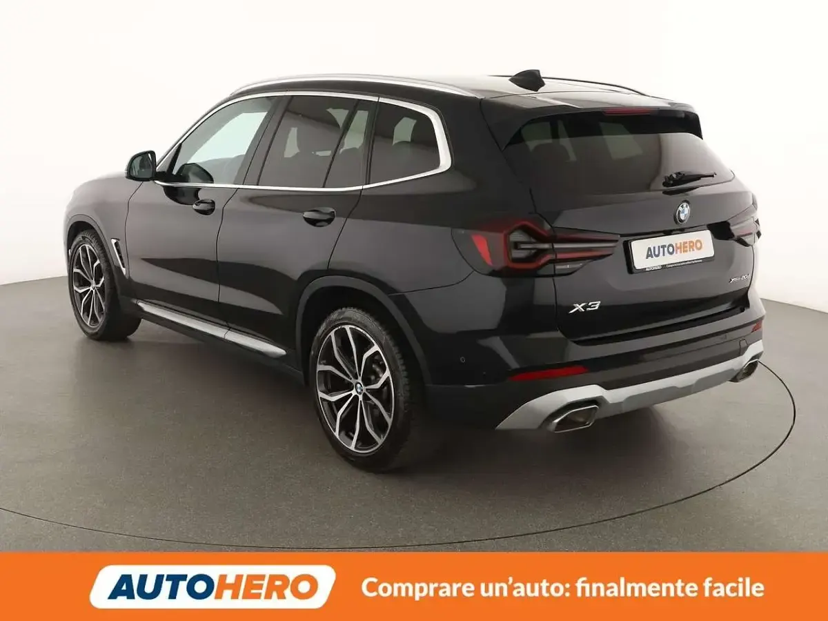 Usata BMW X3 190 CV (139 kW) 2022 Nero SUV