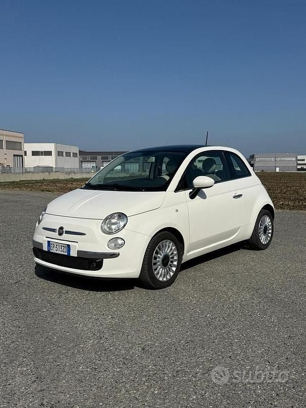 Usata Fiat 500 95 CV (69 kW) 2013 Bianco