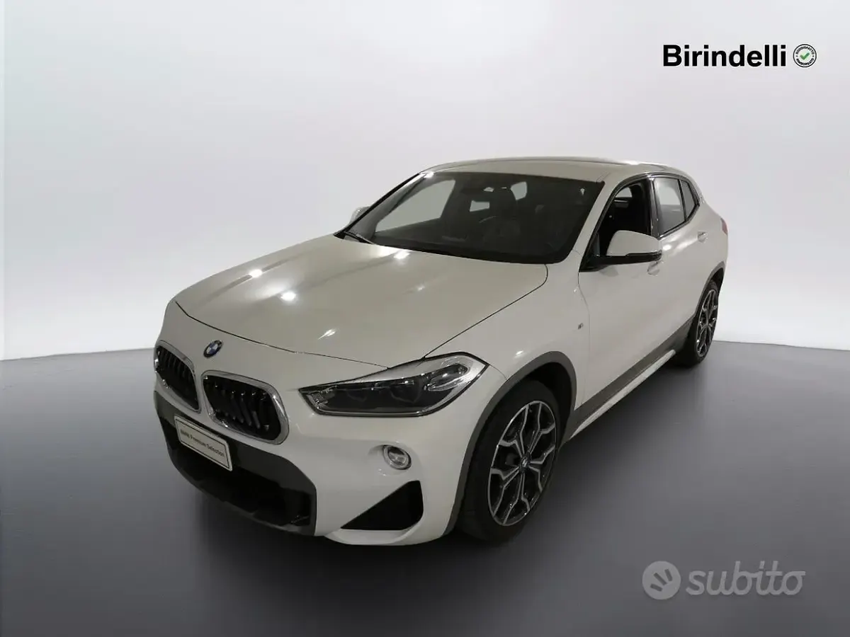 Usata BMW X2 M Sport 150 CV (110 kW) 2018 Alpin white pastello SUV