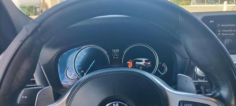 Usata BMW X3 M Sport 150 CV (110 kW) 2018 Blu/azzurro SUV