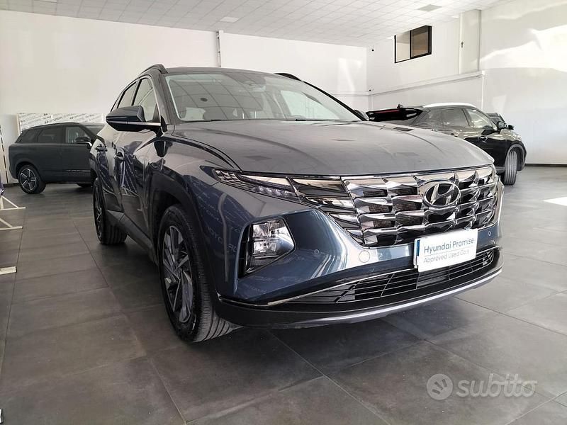 Usata Hyundai Tucson 116 CV (85 kW) 2021 Blu SUV