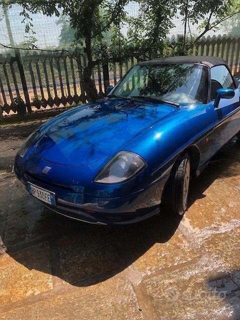 Usata Fiat Barchetta 131 CV (96 kW) 2001 Blu Cabrio