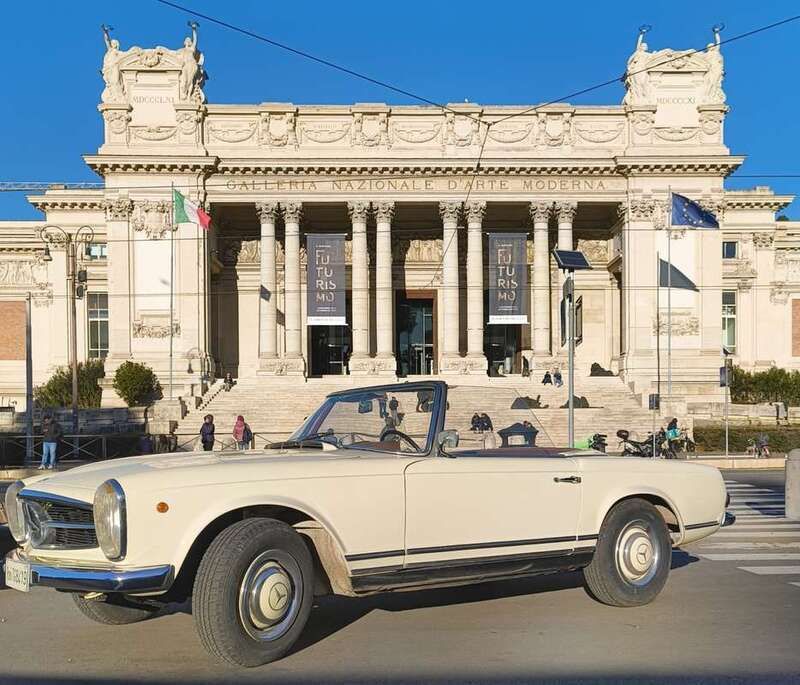 Bianco Usata 1964 Mercedes 230 Cabrio | 77.000 € - Immagine 1/4