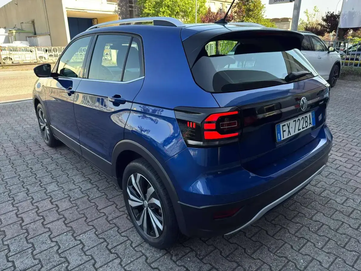 Usata VW T-Cross Style 116 CV (85 kW) 2019 Blu SUV