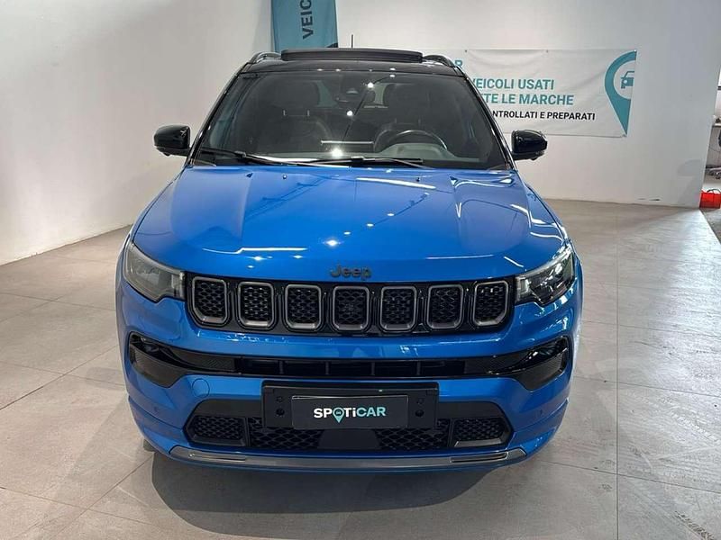 Usata Jeep Compass 241 CV (177 kW) 2021 Blu/azzurro SUV