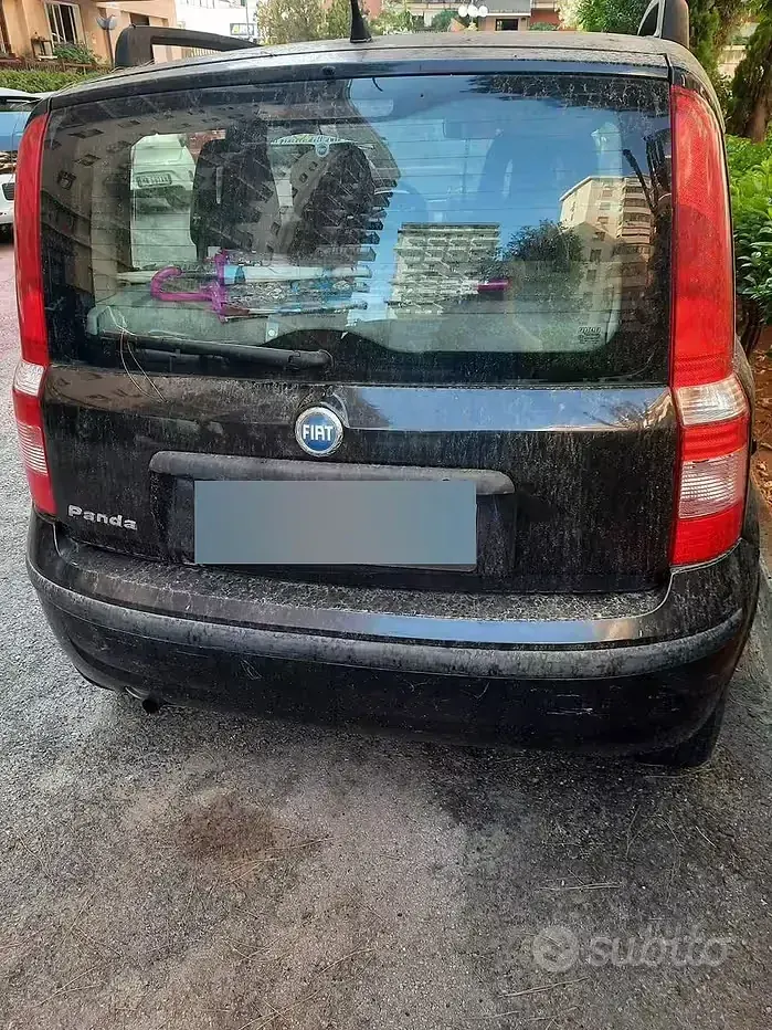 Usata Fiat Panda Dynamic 60 CV (44 kW) 2005 Nero Utilitaria