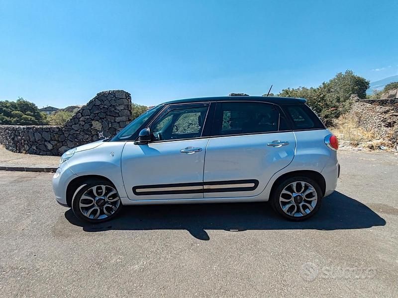 Usata Fiat 500L Lounge 85 CV (62 kW) 2015 Argento Monovolume