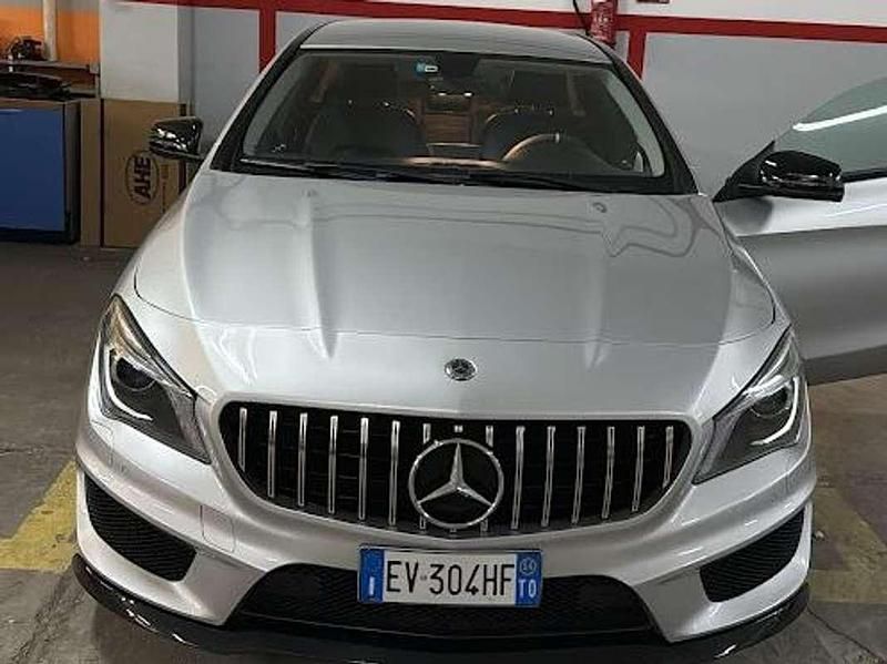 Usata Mercedes CLA220 170 CV (125 kW) 2014 Argento Berlina