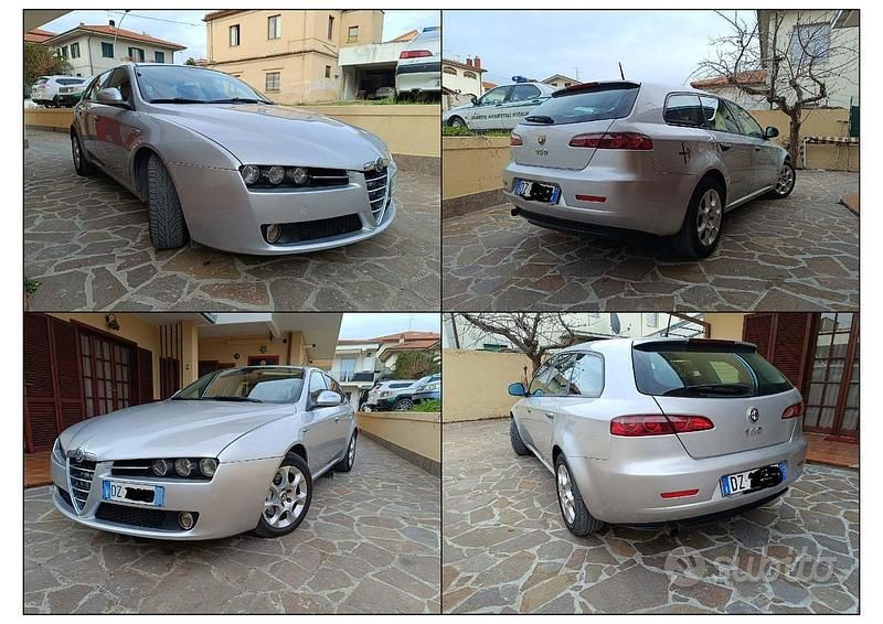 Usata Alfa Romeo 159 Progression 120 CV (88 kW) 2009 Grigio Station wagon