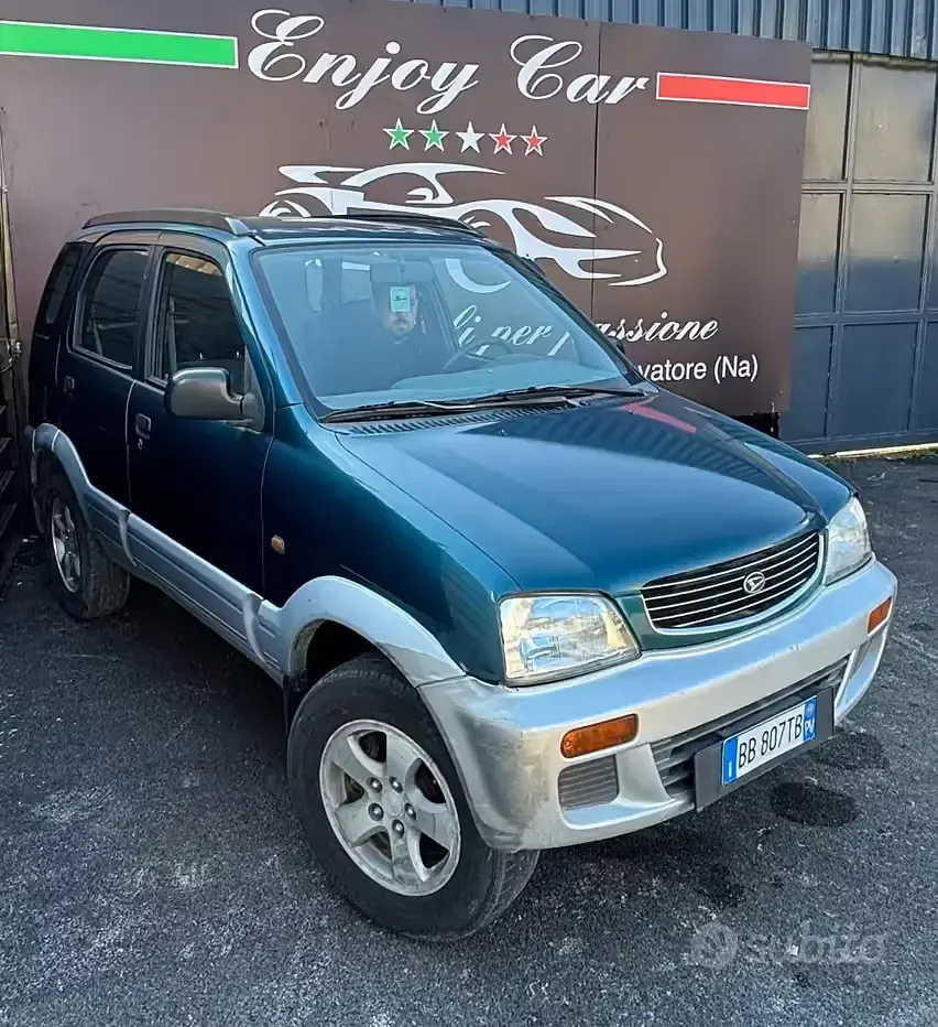 Usata Daihatsu Terios 83 CV (61 kW) 2000 Verde SUV