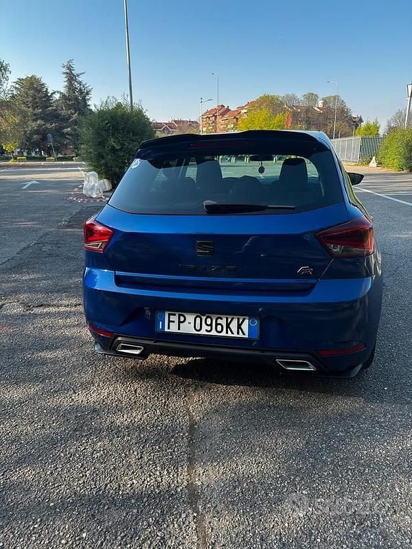 Usata Seat Ibiza FR 150 CV (110 kW) 2018 Blu Utilitaria