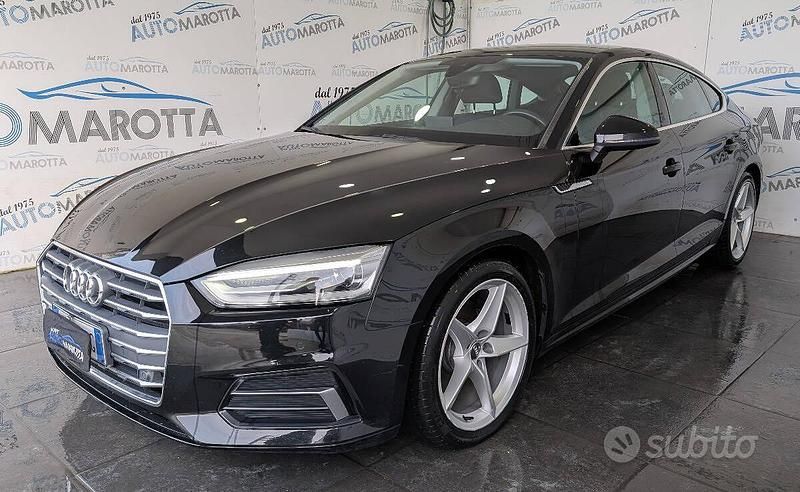 Usata Audi A5 Sport 150 CV (110 kW) 2018 Nero Berlina