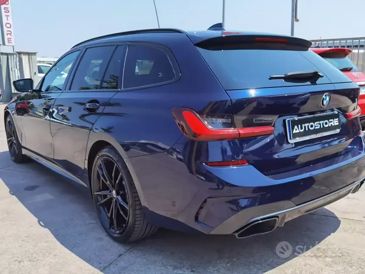 Usata BMW M340 M Sport 340 CV (250 kW) 2021 Blu Station wagon