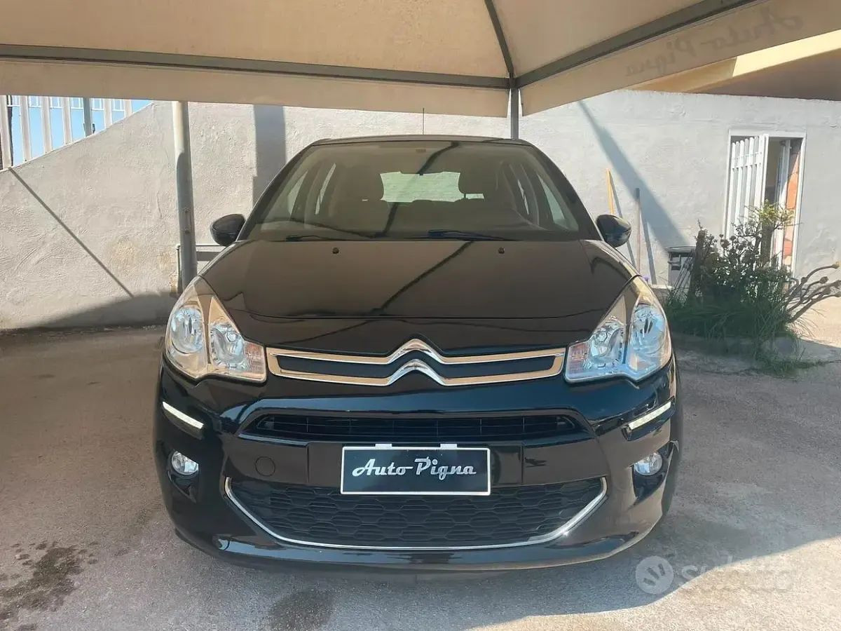 Usata Citroën C3 Seduction 82 CV (60 kW) 2013 Nero Berlina
