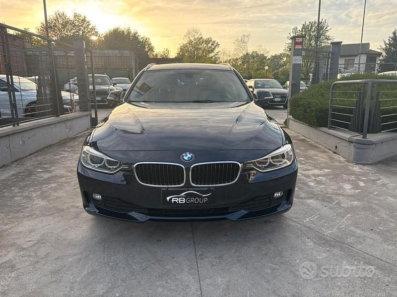 Usata BMW 320 Efficient Dynamics 184 CV (135 kW) 2014 Blu Station wagon