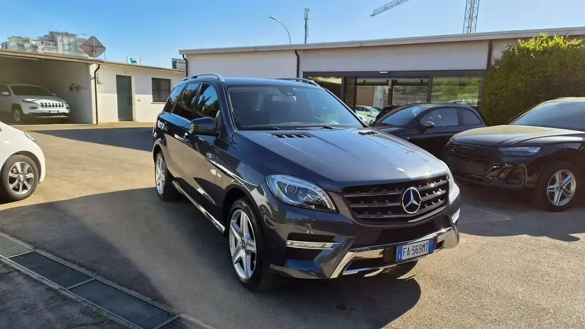 Usata Mercedes ML350 Premium 258 CV (189 kW) 2015 Grigio montagna met. SUV