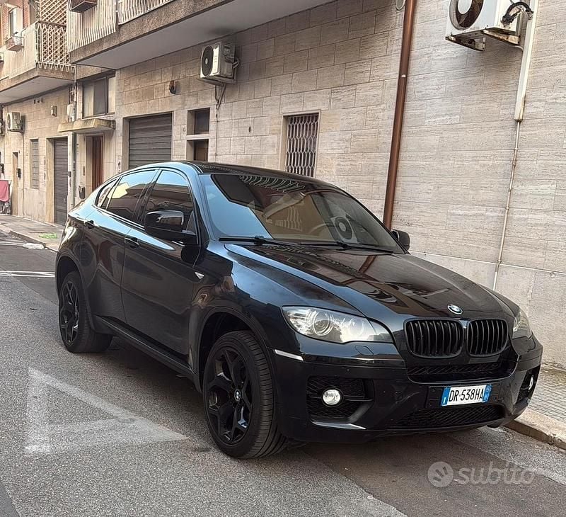 Usata BMW X6 245 CV (180 kW) 2010 Nero SUV