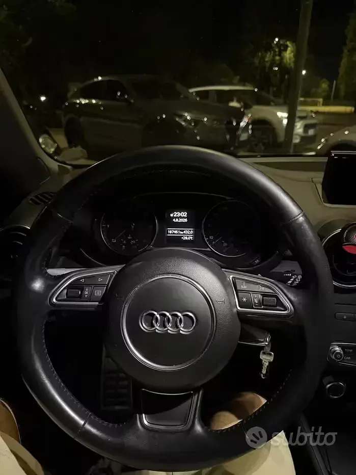 Usata Audi A1 90 CV (66 kW) 2018 Grigio Berlina