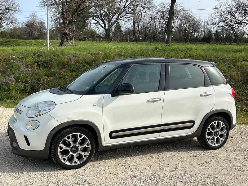 Usata Fiat 500L Trekking 120 CV (88 kW) 2017 Bianco Monovolume